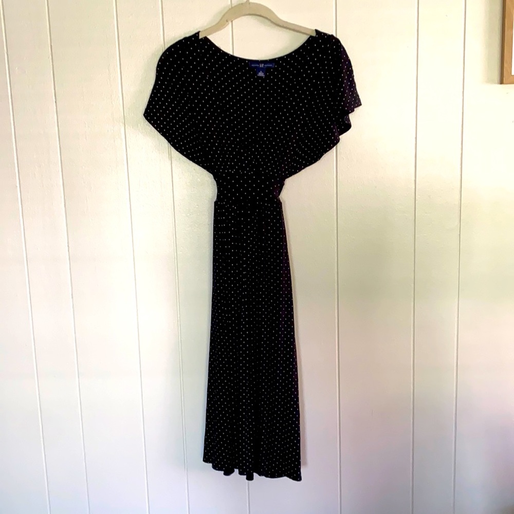 Gap Mock Wrap Dress